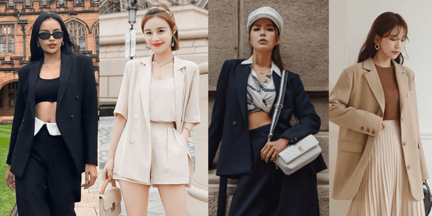 Blazer dạ kẻ caro là lựa chọn hoàn hảo cho phong cách thanh lịch