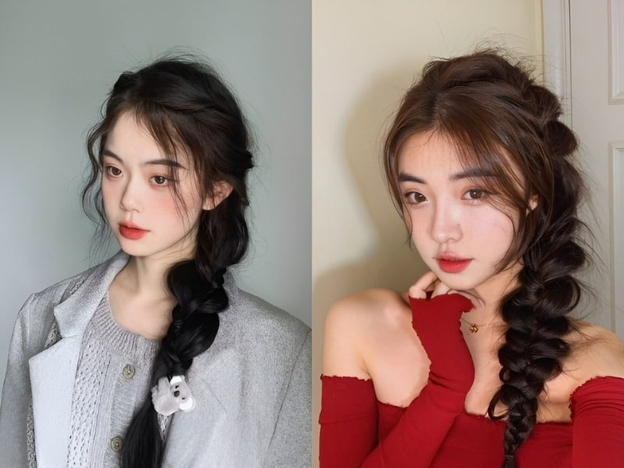 Sự hài hòa giữa kiểu tóc và trang phục là chìa khóa của vẻ đẹp hoàn hảo