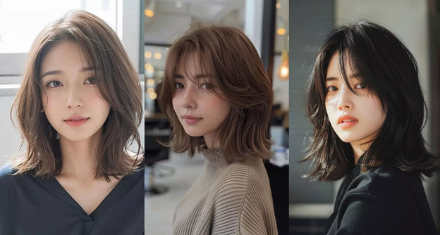 Tóc ngắn uốn vểnh mang lại vẻ đẹp kiêu kỳ và sang chảnh cho người mặc áo dài