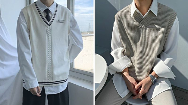Vẻ đẹp thư sinh và gọn gàng của phong cách Preppy với áo nỉ lồng sơ mi
