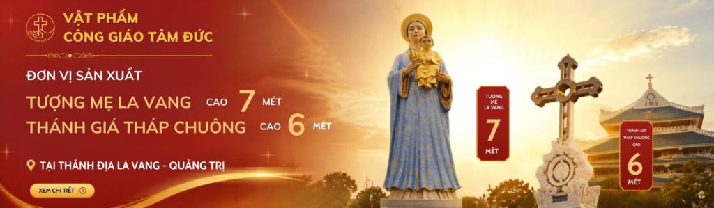 Công trình tượng mẹ La Vang cao 7m
